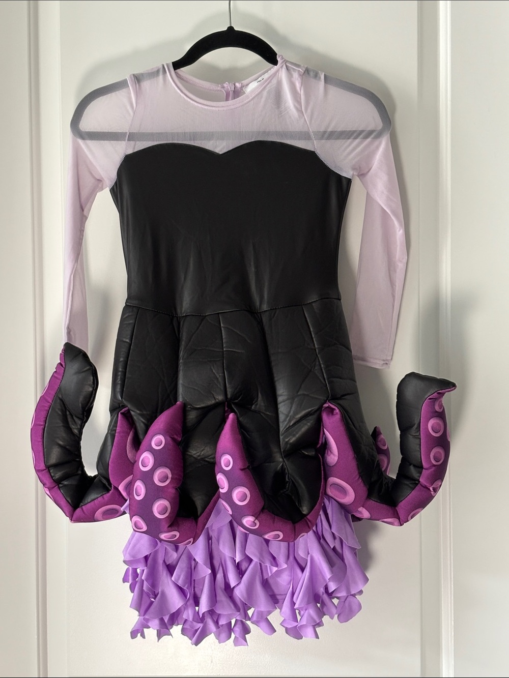 Girls' M Disney.com Purple Ursula Octopus Halloween Costume Dress Villain